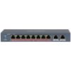 Kép Hikvision PoE Switch - DS-3E0310HP-E (10 port 100Mbps, 120W, 2xRJ45 1000Mbps) 